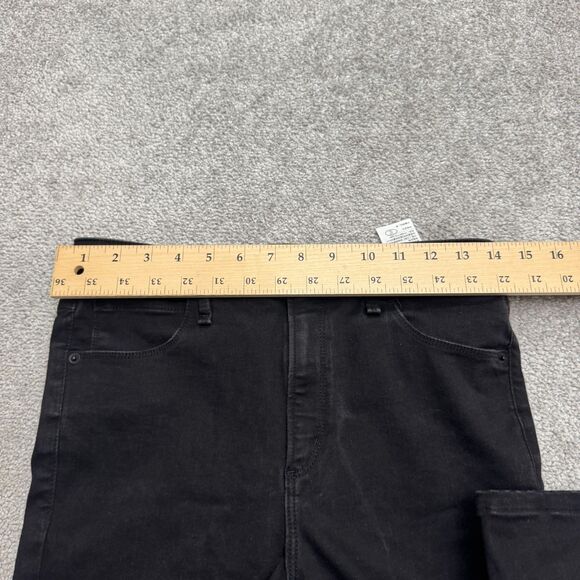 Abercrombie & Fitch Simone High Rise Super Skinny Denim Jeans Womens 28/6s Black - Picture 12 of 16
